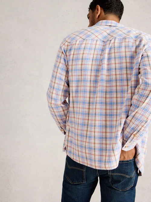 Chemise à carreaux multiples Oakham - Nat Mlt - XXL Image 4