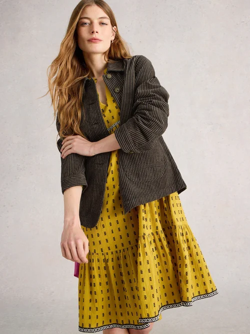 Veste En Velours Côtelé Carrie - Blk Mlt - 52/R Image 3