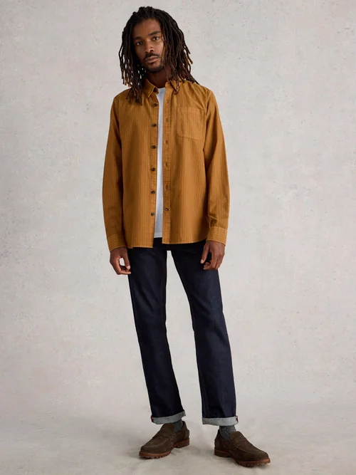 Chemise à rayures Bruton - Mid Tan - XXL Image 2