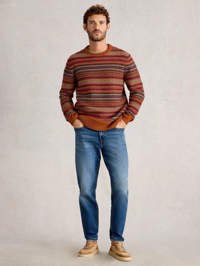 Ossett Fairisle Col rond