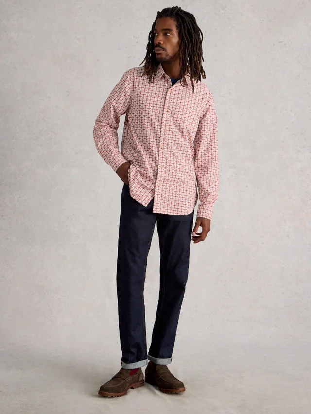Chemise Finsbury Folk À Imprimé Géométrique
