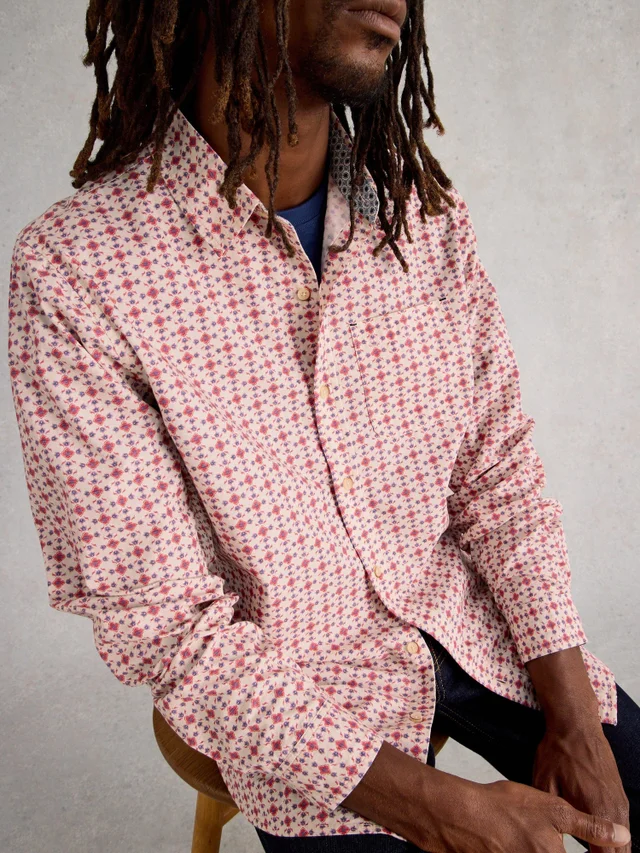 Chemise Finsbury Folk À Imprimé Géométrique