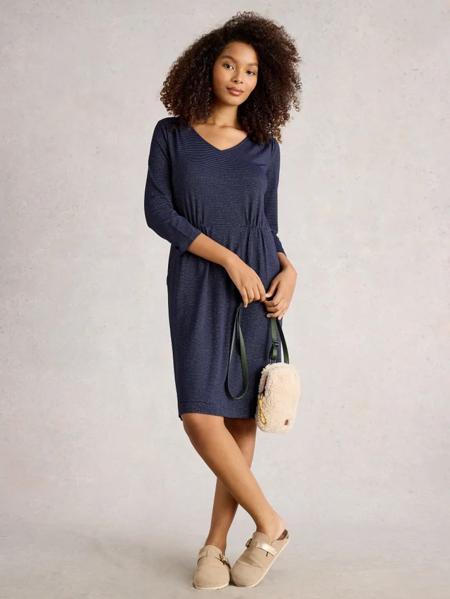 Robe En Jersey Scintillant Tallie