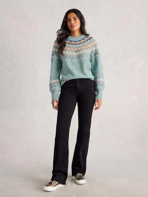 Pull Arctic Fairisle - Blue Mlt - 52 Image 2