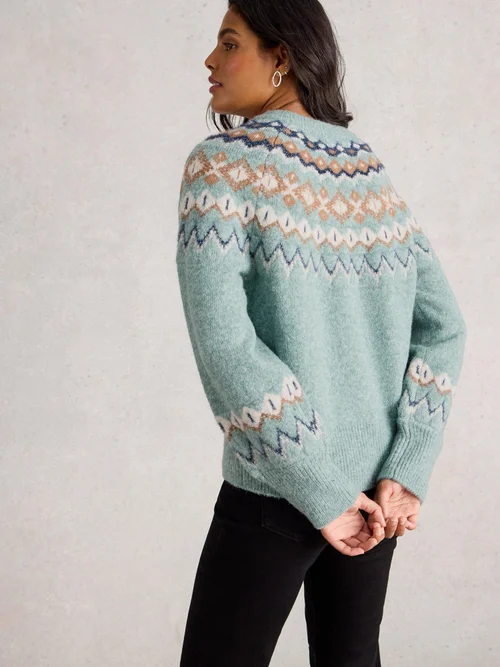Pull Arctic Fairisle - Blue Mlt - 52 Image 4