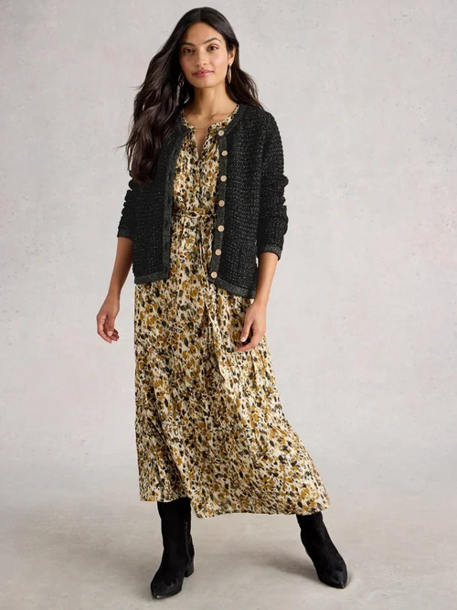 Belle Sparkle Cardi - Pure Blk - 52 Image 2