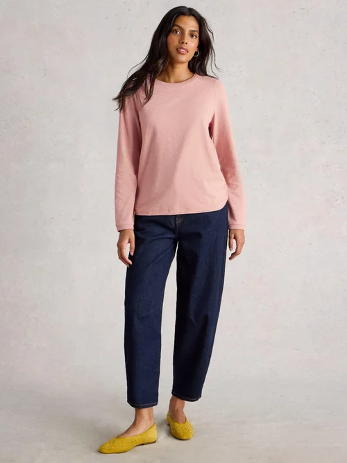 T-Shirt Clara Ls Sparkle - Dus Pink - 48 Image 2
