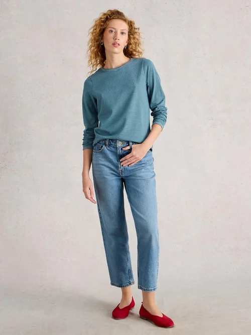 T-Shirt Clara Ls Sparkle - Mid Blue - 52 Image 2