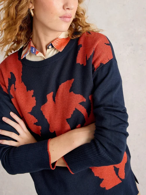 Pull Olive Floral - Navy Multi - 52 Image 3