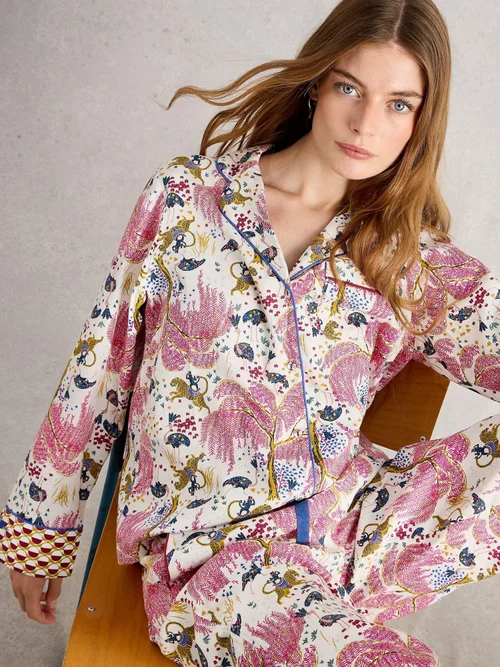 Chemise De Nuit Nina Organic - Nat Pr - XL Image 3