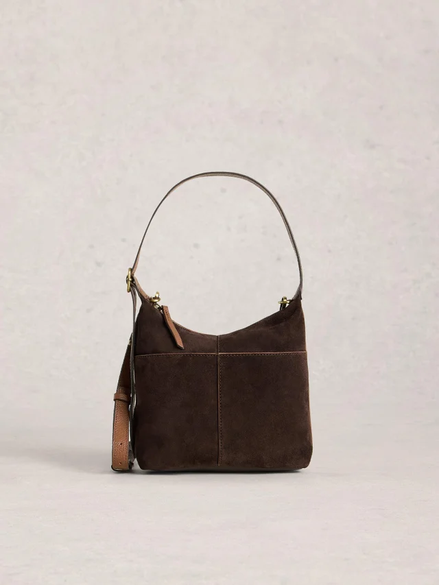 Mini sac bandoulière Sophia en daim