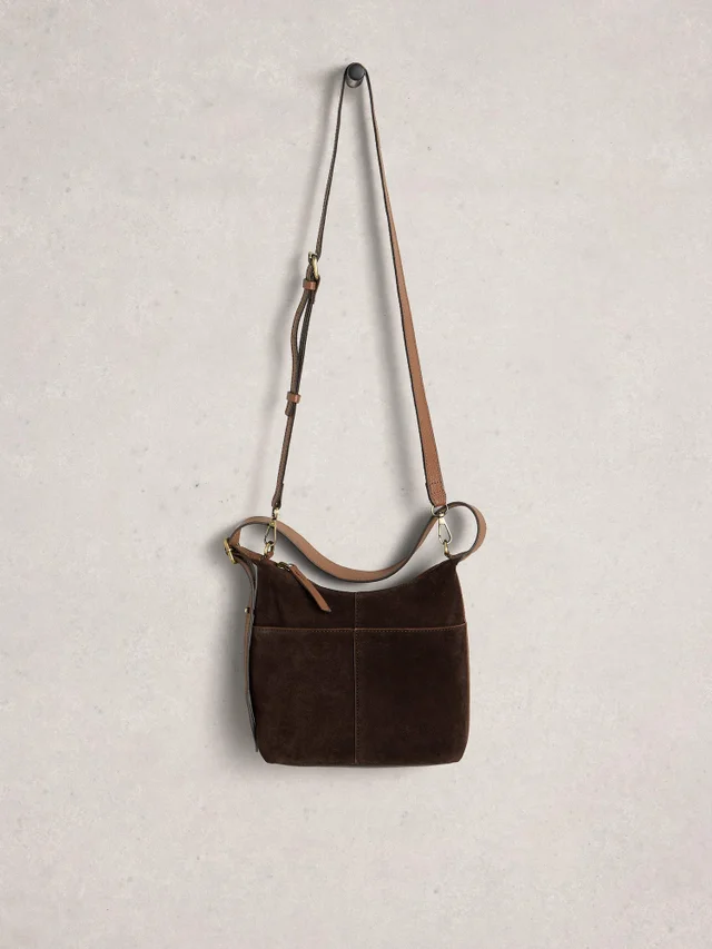 Mini sac bandoulière Sophia en daim