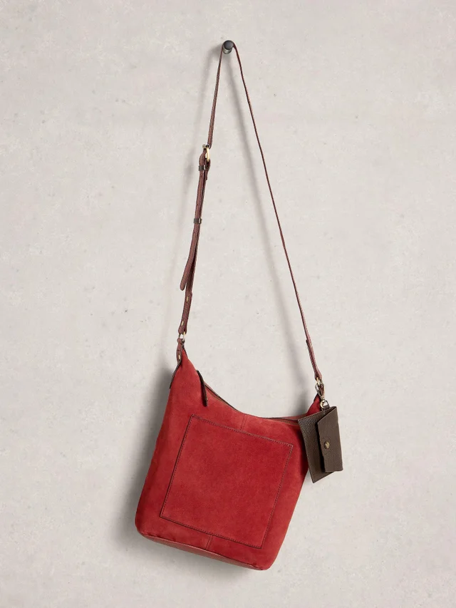 Sac à bandoulière en daim Fern