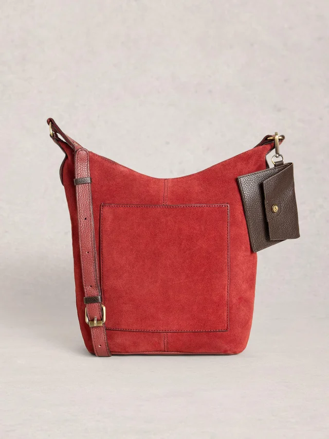 Sac à bandoulière en daim Fern