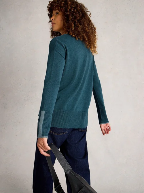 Pull Olive - Mid Blue - 42 Image 4