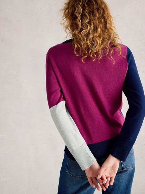 Pull Katie Abstract - Navy Multi - 52 Image 4