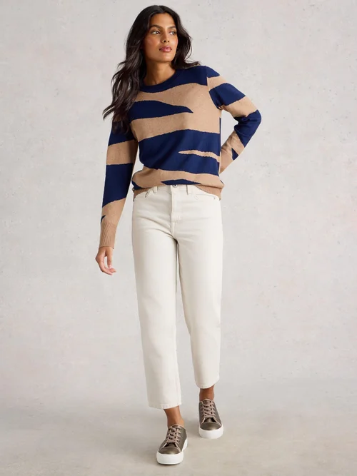 Pull Katie Abstract - Navy Pr - 52 Image 2