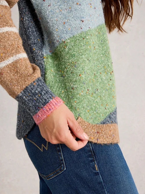 Pull Talia Nep - Green Mlt - 52 Image 3