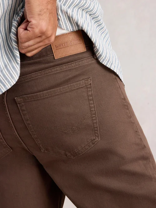 Jean Teint En Pièce Eastwood - Mid Brown - 40/R Image 1