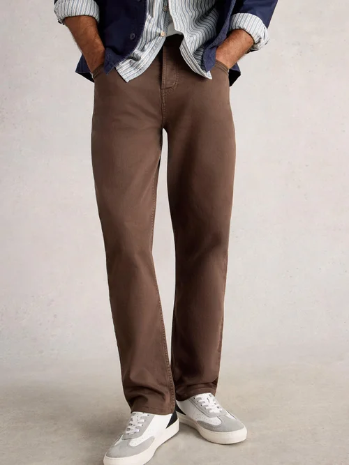 Jean Teint En Pièce Eastwood - Mid Brown - 40/R Image 3