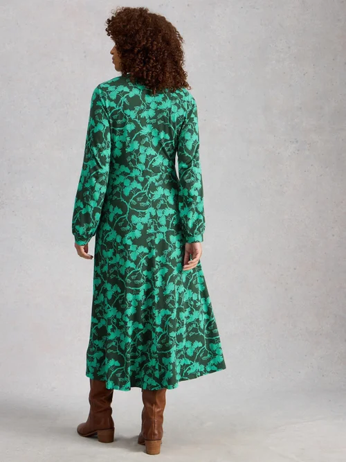 Robe En Jersey Megan - Green Pr - 42/R Image 4