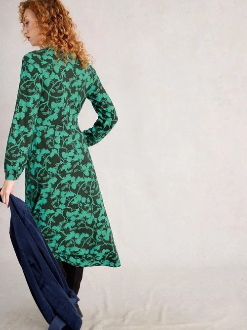Robe En Jersey Megan - Green Pr - 52/R Image 4