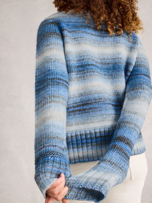 Pull Sabrina Spacedye - Blue Mlt - 52 Image 4
