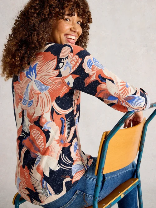 Chemise Imprimée Annie Sparkle - Navy Pr - 52 Image 1