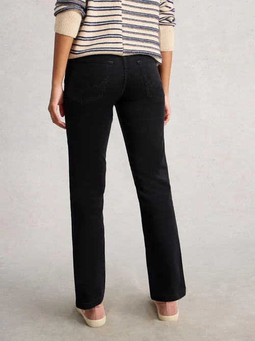 Pantalon Droit En Velours Côtelé Brooke - Charc Grey - 52/R Image 4