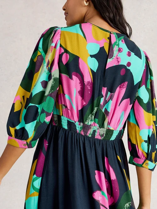 Robe midi Lucy - Pink Mlt - 36/R Image 3