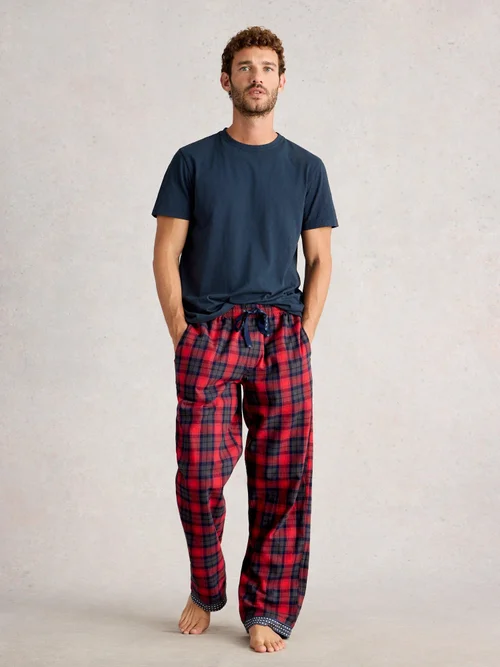 Pantalon De Pyjama En Flanelle Moorland - Red Mlt - XXL Image 2
