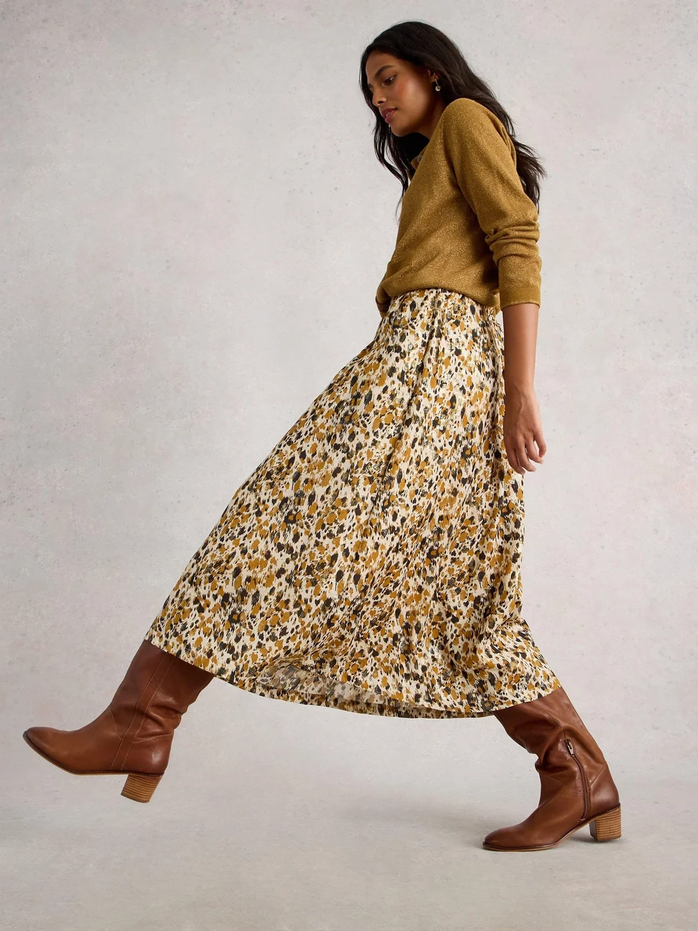 Jupe métallique Ari - Chart Mlt - 52/R Image 1