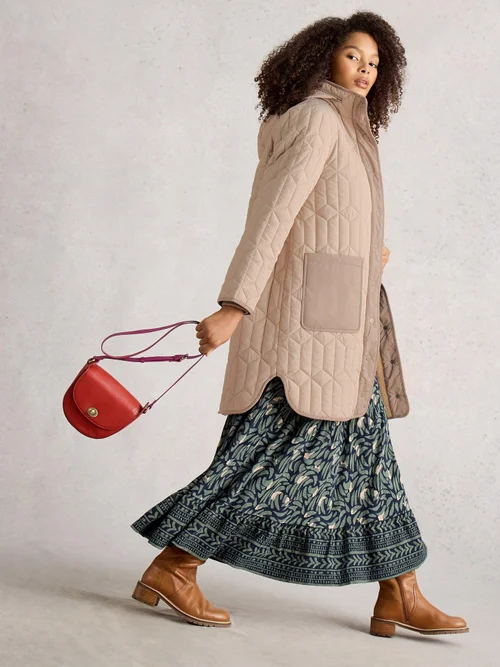 Manteau matelassé doublé Carmel Borg - Dk Nat - 50 Image 1