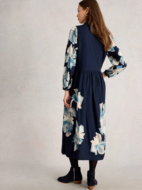 Robe chemise Claire - Navy Pr - 52/R Image 4