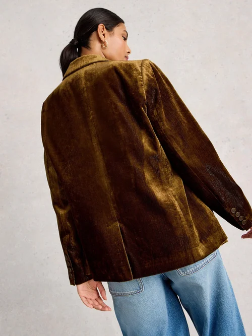 Blazer En Velours Evelyn - Dk Chart - 52 Image 4