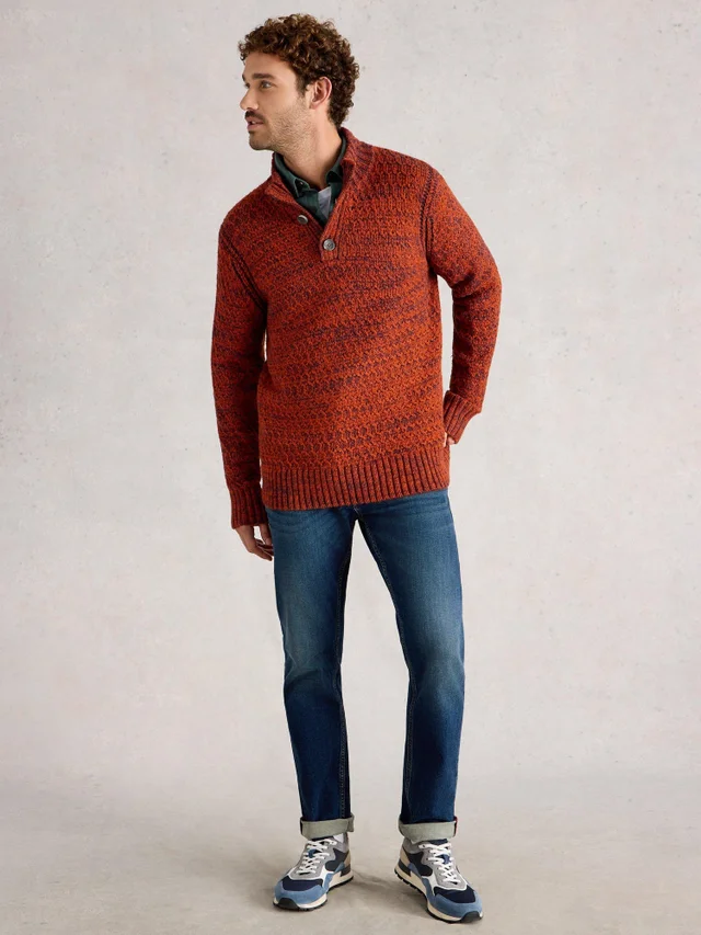 Albany À Col Boutonné Torsadé