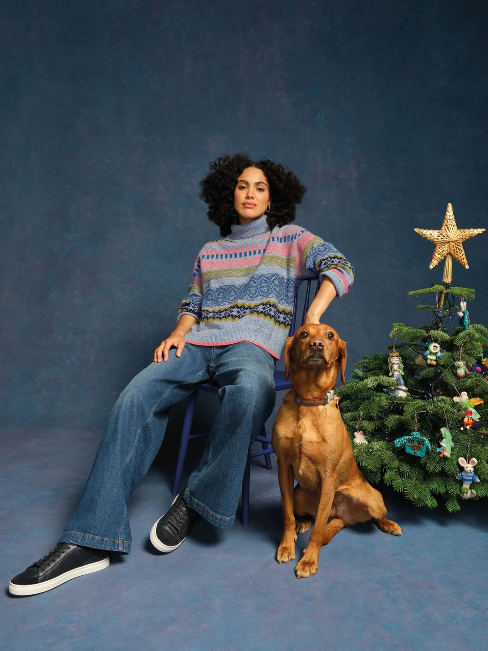 Pull Felicity Fairisle - Blue Mlt - 52 Image 1