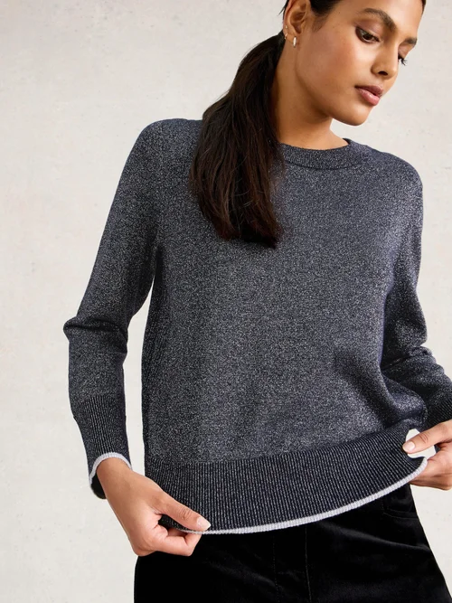 Pull Katie Sparkle - Dark Navy - 46 Image 3