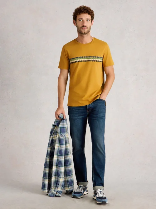 Abersoch Chaîne De Vélo Graphique - Yellow Pr - XXL Image 2