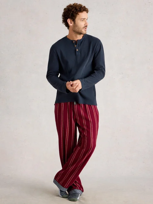 Henley Gaufré Helston - Dark Navy - XL Image 2