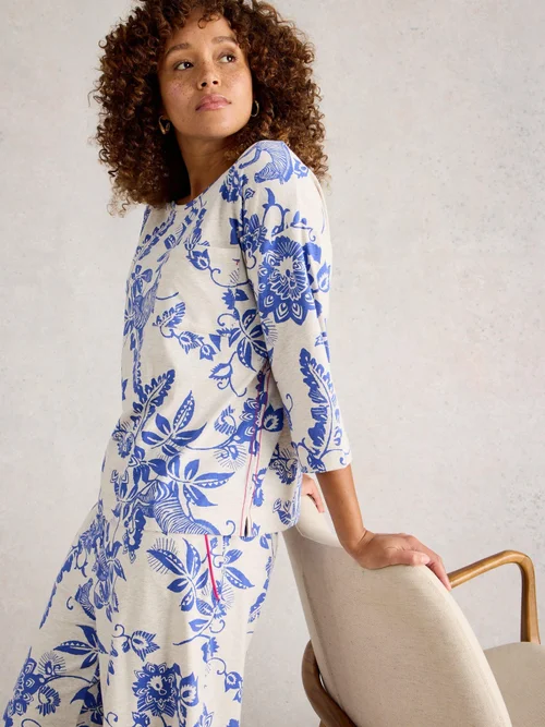 T-Shirt Boxy Imprimé Mia - Nat Mlt - XL Image 3