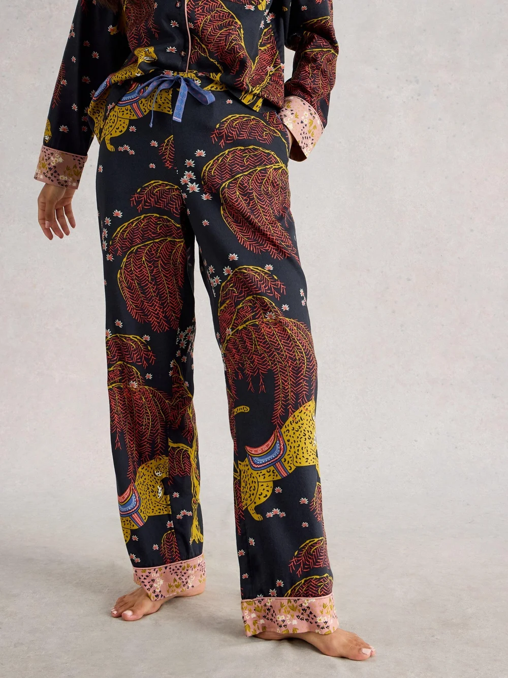 Pyjama Bio Nina - Blk Mlt - XXXL/S Image 1