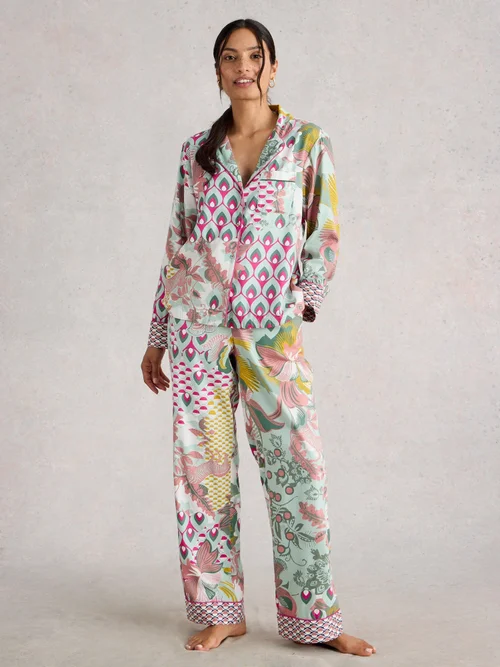 Pyjama Bio Nina - Green Mlt - XXXL/S Image 2