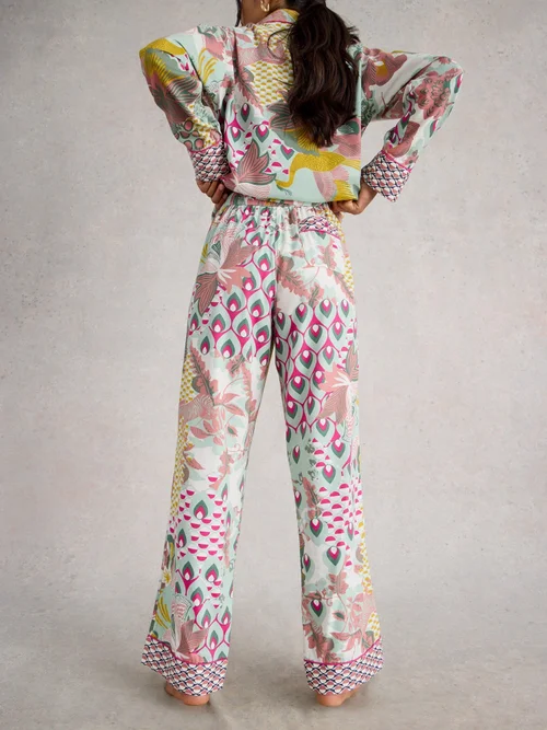 Pyjama Bio Nina - Green Mlt - XXXL/S Image 4