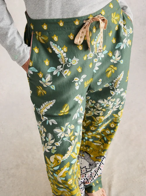 Pyjama Bio Nina - Green Pr - M/R Image 3
