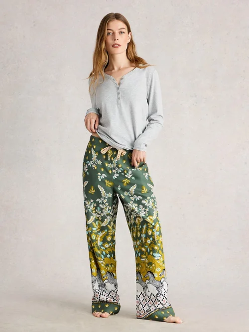 Pyjama Bio Nina - Green Pr - XL/R Image 2