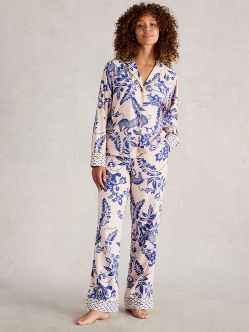 Pyjama Bio Nina - Pink Pr - XXXL/S Image 2