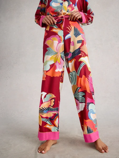 Pyjama Bio Nina - Red Mlt - XXXL/S Image 3
