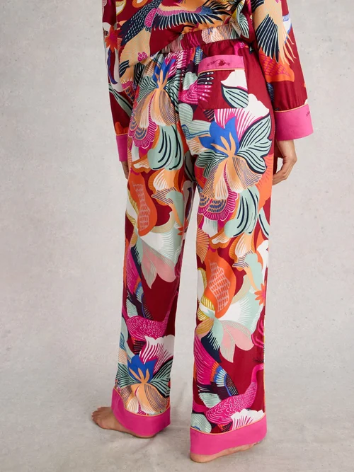 Pyjama Bio Nina - Red Mlt - XXXL/S Image 4
