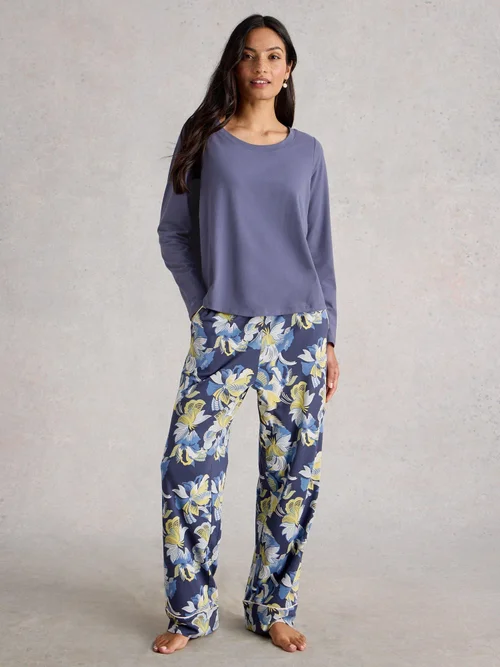 Haut De Pyjama En Jersey Eva - Dk Purple - XXXL Image 2